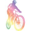 Bmx Biker Silhouette