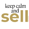 keep calm and sell - Spruch