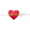Sales Herzschlag Bild