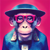 Cool monkey