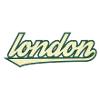 London Retro Lettering Tee