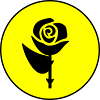 Rose icon Symbol
