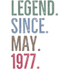 Legend Since May 1977
