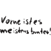 Vorne