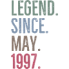 Legend Since May 1997