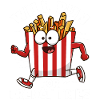French Fries Cute Kawaii Funny