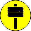 Signpost icon