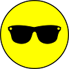 Sunglasses icon icon