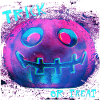Neon Pumpkin Trick Or Treat