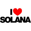 I love SOLANA (black)