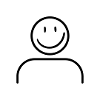 Smiling people