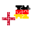 England Germany Flag