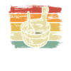 Sauna tub Retro