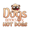 Dog Lover Gift Dogs Books and Hot Dogs