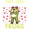 Frosch Mädchen