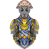 Knight Sheep Crusader
