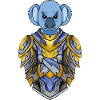 Knight Koala Crusader