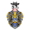 Knight Cow Crusader