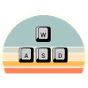PC Gaming Keyboard Mouse WASD