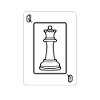 cool Queen of chess t-shirt
