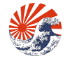 Kanagawa Rising Sun