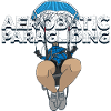 Aerobatic Paragliding white