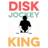 Disc Jockey King Concertgoer Gift