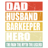Father Husband Bartender Hero
