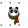 SmileyWorld Panda Christmas