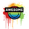 SmileyWorld Awesome Regenbogen-Smiley
