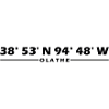 Olathe coordinates