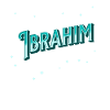 Ibrahim name personalized