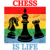 Coloured chess is life t-shirt