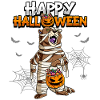 Halloween Otter Mummy