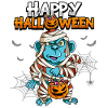 Halloween Affe Mumie