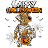 Halloween Dog Mummy