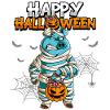 Maman cochon d’Halloween