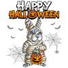 Maman lapin d’Halloween