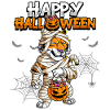 Maman Tigre d’Halloween