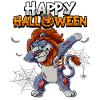Halloween Lion Zombie