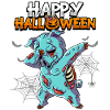 Halloween Pig Zombie