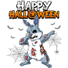 Halloween Rabbit Zombie