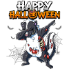 Halloween Stinktier Zombie