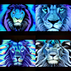 FOUR BLUE LIONS
