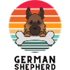 German Shepherd Fanshirt für Hundebesitzer
