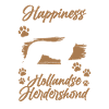 Hollandse Herdershond is happy