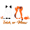Halloween-Katzen