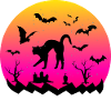 Sunset Cemetery - Halloween