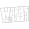 warning official teenage quote
