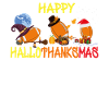 Funny football Happy Hallothanksmas